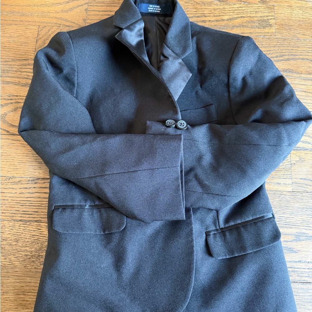 Nautica Kids Black Suit